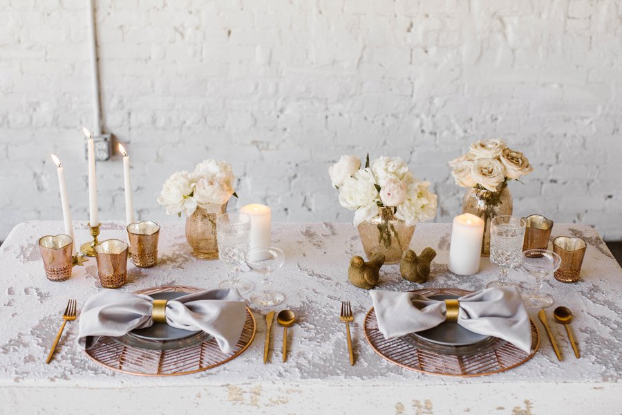 12 Days of Christmas Tabletops: 2 Turtle Doves via TheELD.com