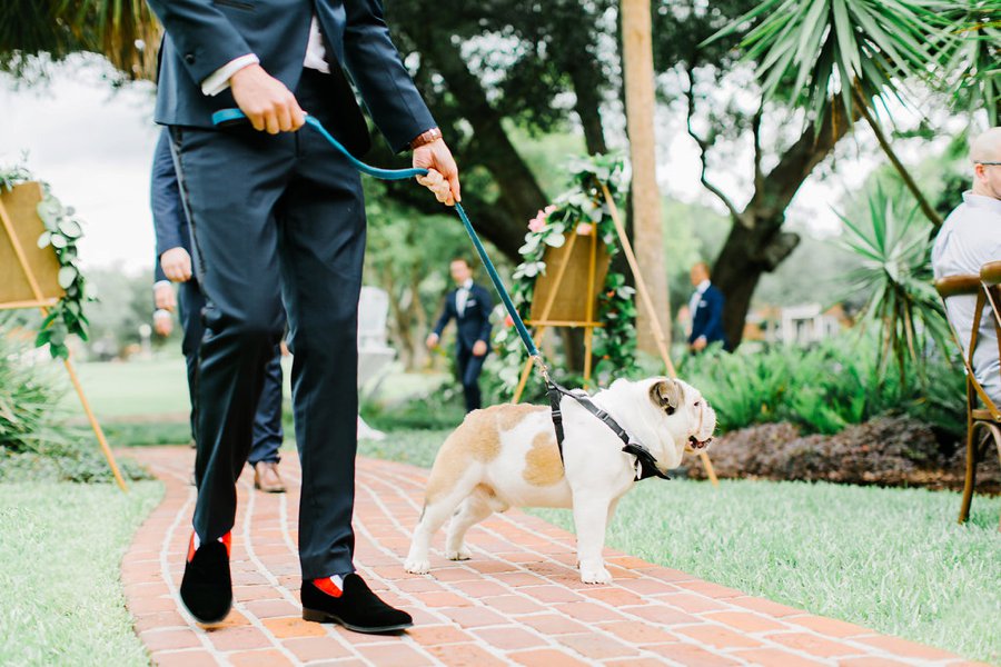 Romantic Pink, Coral & Gold Florida Wedding via TheELD.com