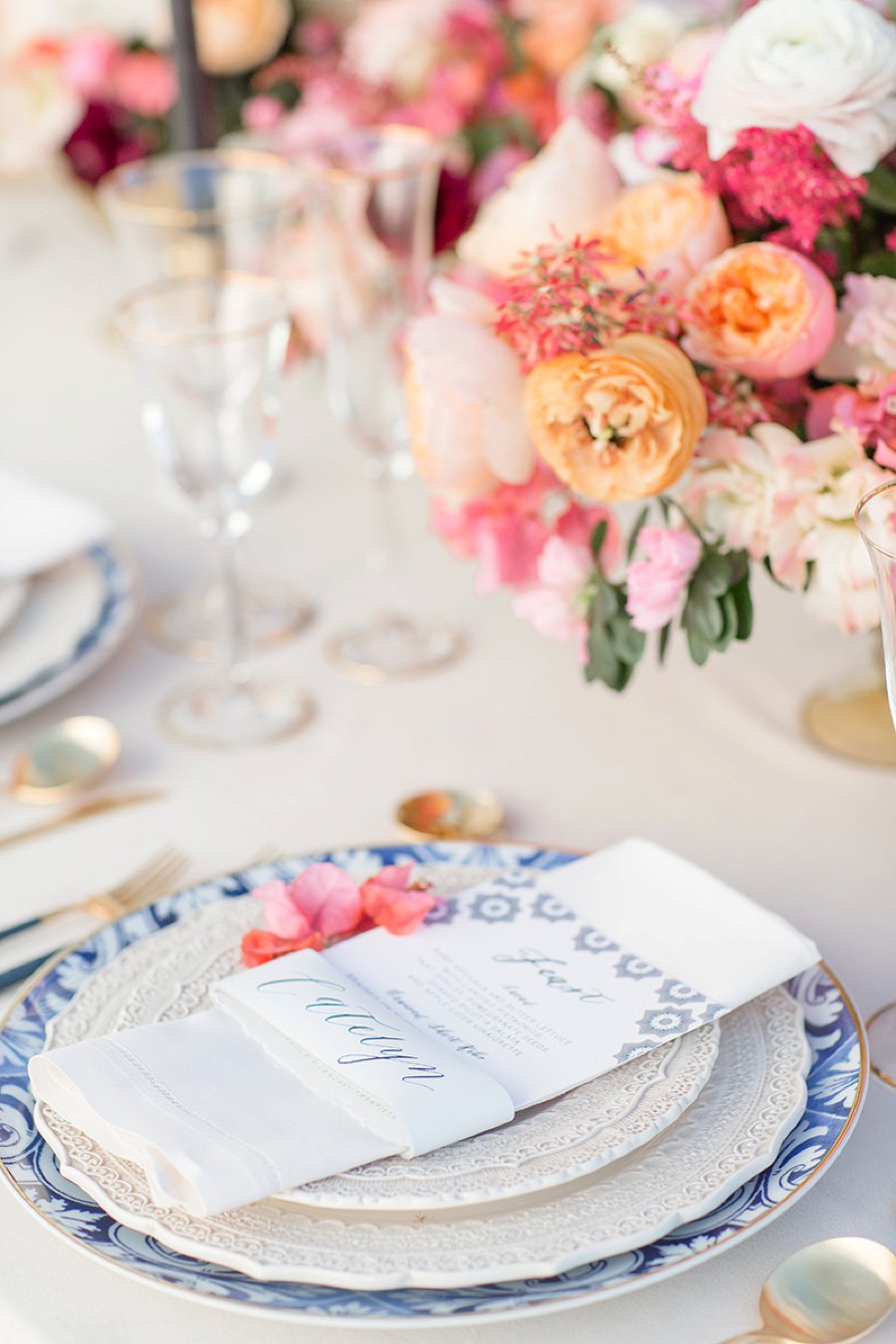 Colorful & Elegant Spanish Inspired California Wedding Ideas via TheELD.com