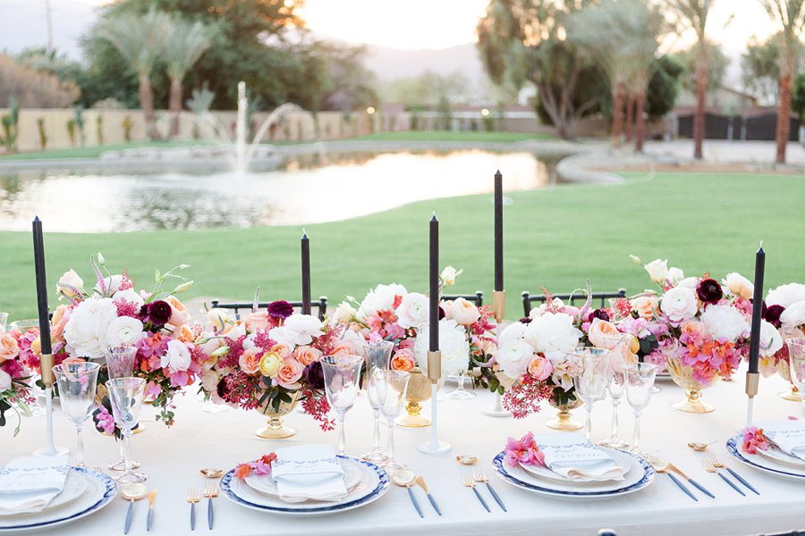 Colorful & Elegant Spanish Inspired California Wedding Ideas via TheELD.com