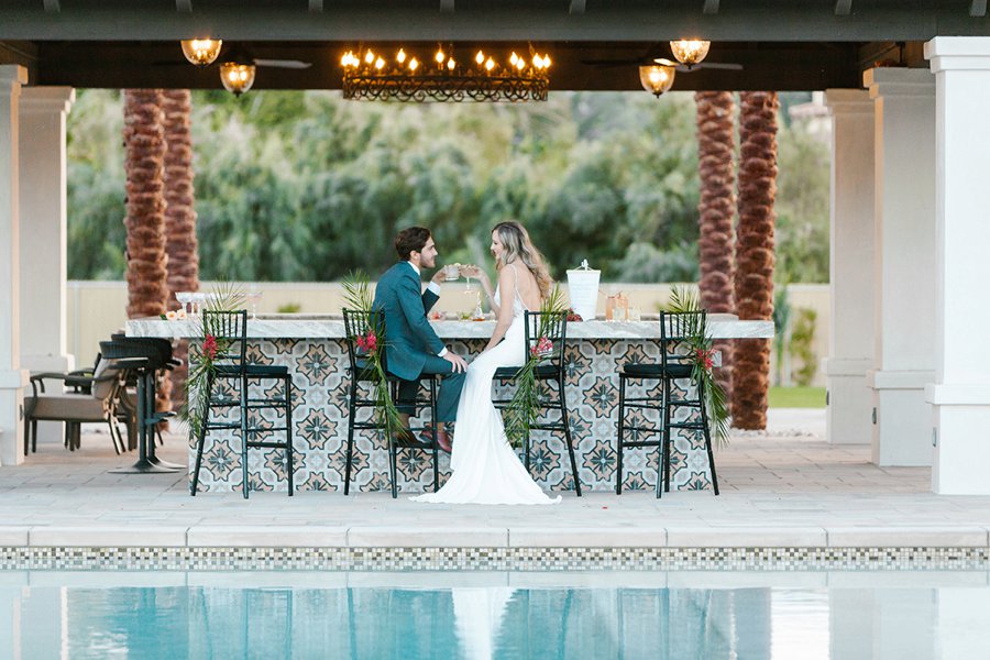 Colorful & Elegant Spanish Inspired California Wedding Ideas via TheELD.com