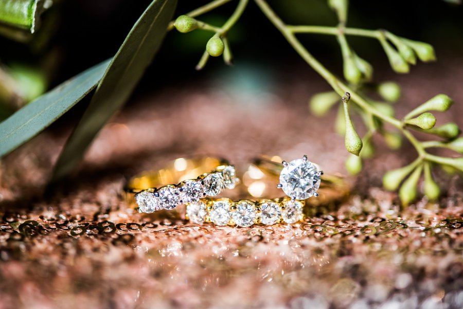 An Elegant Burgundy & Gold Tented Pensacola Wedding Day via TheELD.com