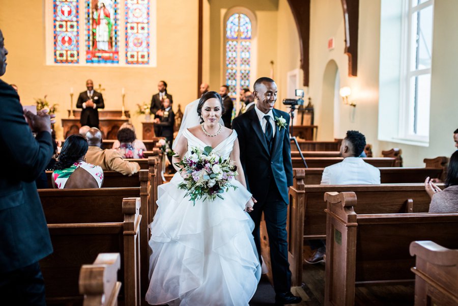 An Elegant Burgundy & Gold Tented Pensacola Wedding Day via TheELD.com