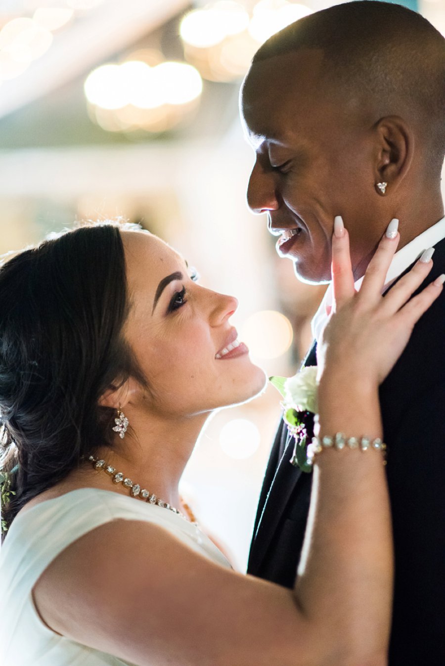 An Elegant Burgundy & Gold Tented Pensacola Wedding Day via TheELD.com