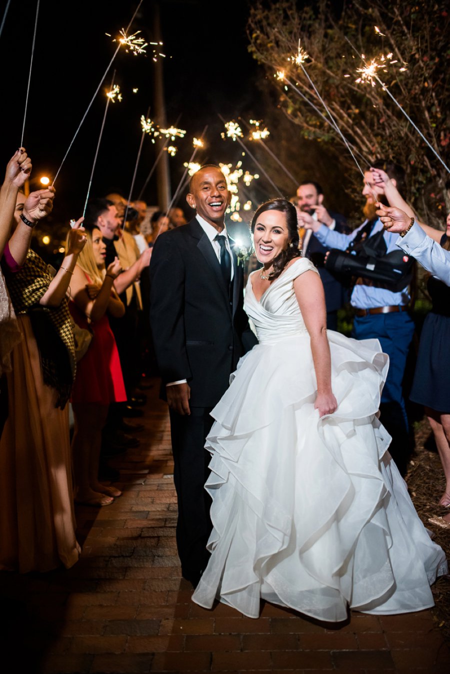 An Elegant Burgundy & Gold Tented Pensacola Wedding Day via TheELD.com