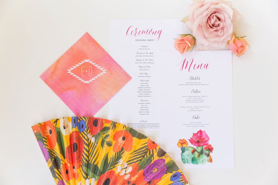 An Eclectic Fiesta inspired Arizona Wedding Day via TheELD.com