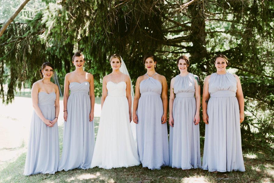 An Eco friendly Green & White Organic Ohio Wedding Day via TheELD.com