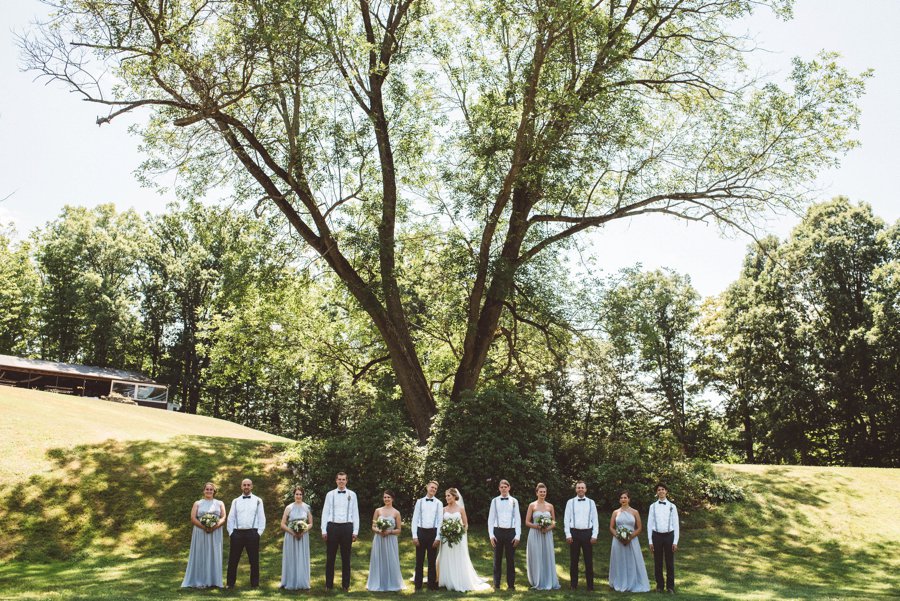 An Eco friendly Green & White Organic Ohio Wedding Day via TheELD.com