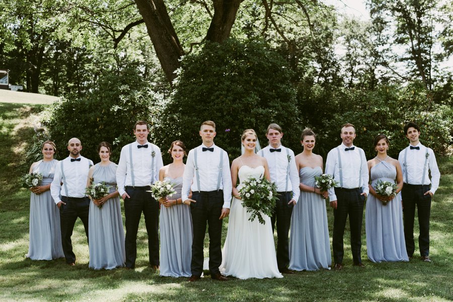 An Eco friendly Green & White Organic Ohio Wedding Day via TheELD.com