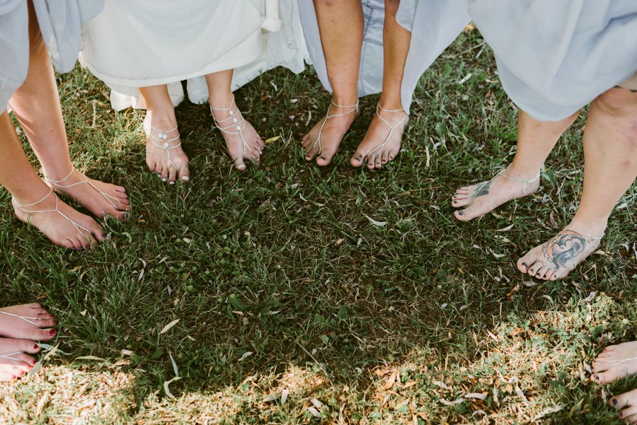 An Eco friendly Green & White Organic Ohio Wedding Day via TheELD.com