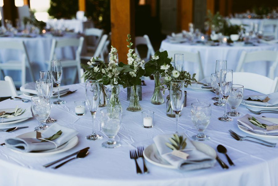 An Eco friendly Green & White Organic Ohio Wedding Day via TheELD.com