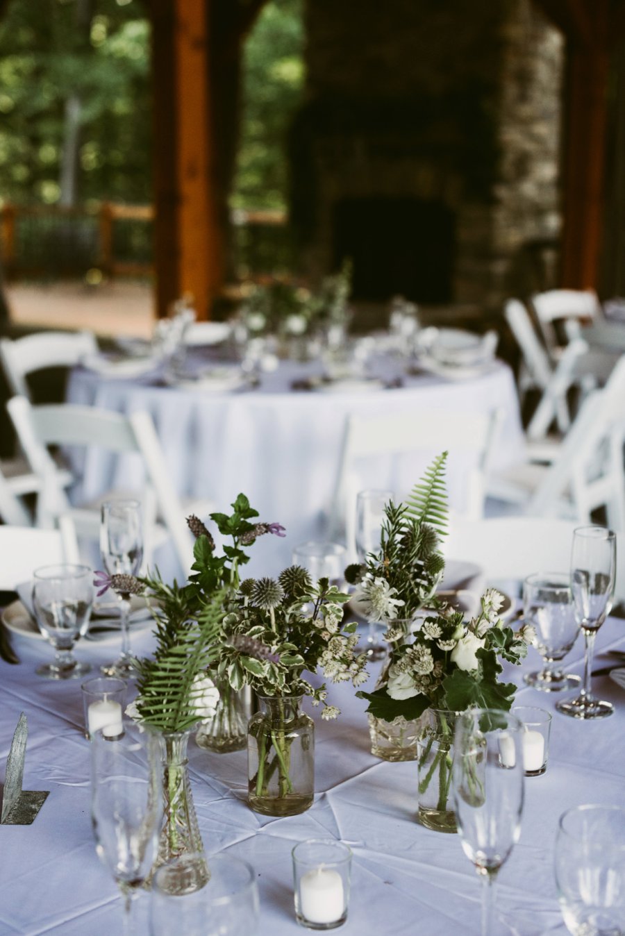 An Eco friendly Green & White Organic Ohio Wedding Day via TheELD.com