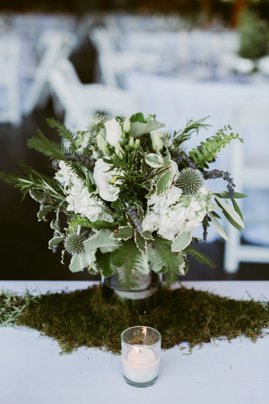 An Eco friendly Green & White Organic Ohio Wedding Day via TheELD.com