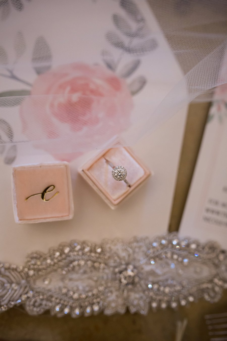 A Classic Blush & Gold Tented Sarasota Wedding Day via TheELD.com