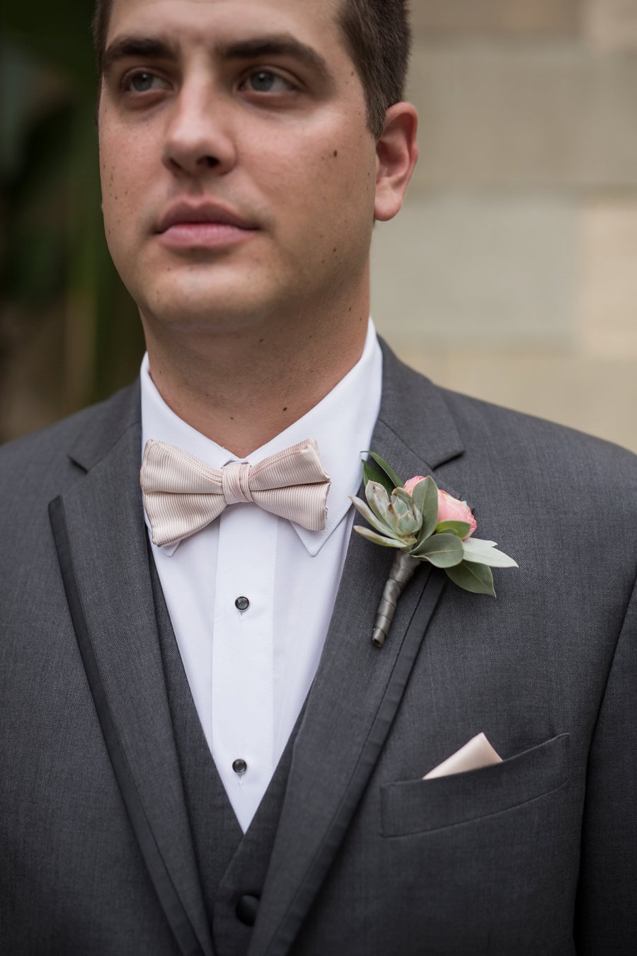 A Classic Blush & Gold Tented Sarasota Wedding Day via TheELD.com