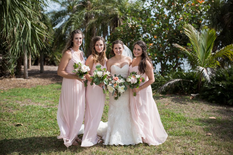 A Classic Blush & Gold Tented Sarasota Wedding Day via TheELD.com