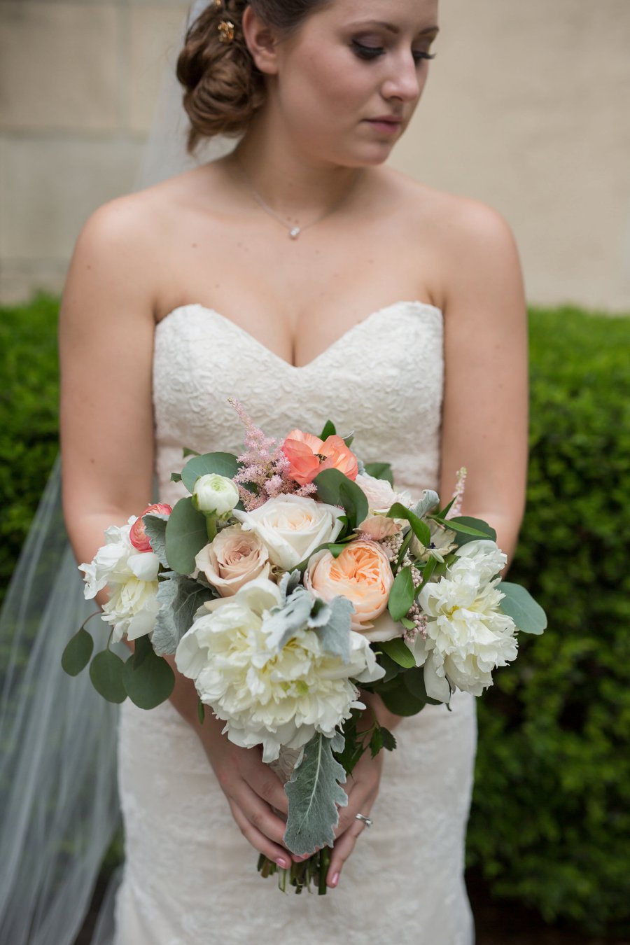 A Classic Blush & Gold Tented Sarasota Wedding Day via TheELD.com