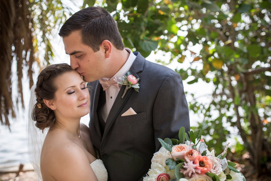 A Classic Blush & Gold Tented Sarasota Wedding Day via TheELD.com