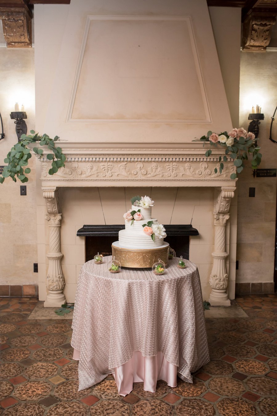 A Classic Blush & Gold Tented Sarasota Wedding Day via TheELD.com