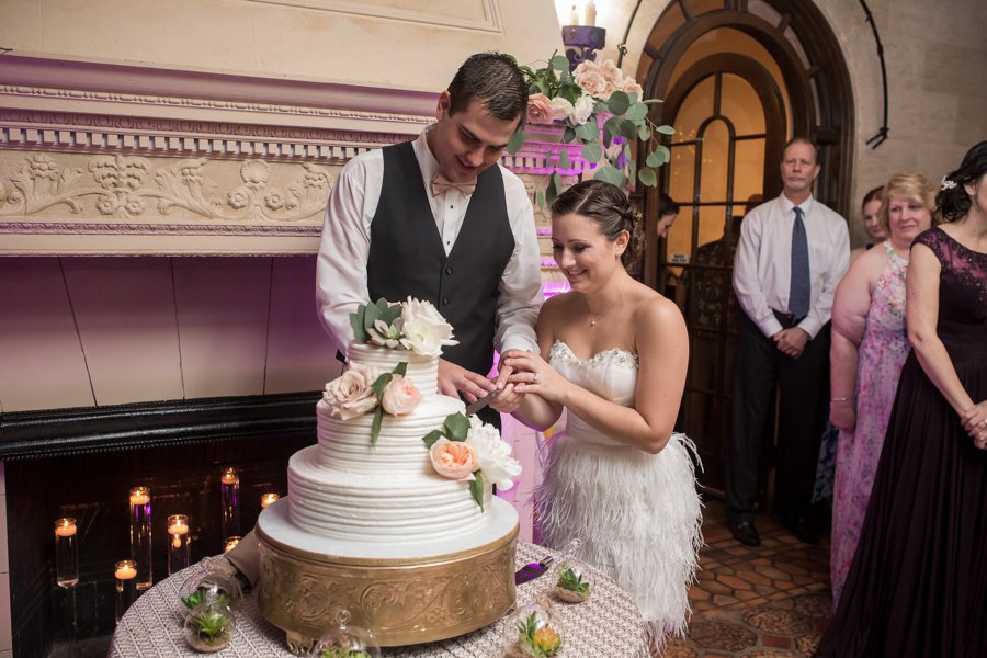 A Classic Blush & Gold Tented Sarasota Wedding Day via TheELD.com