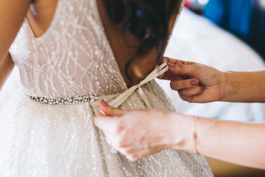 An Elegant Burgundy and Navy Fairytale Orlando Wedding Day via TheELD.com