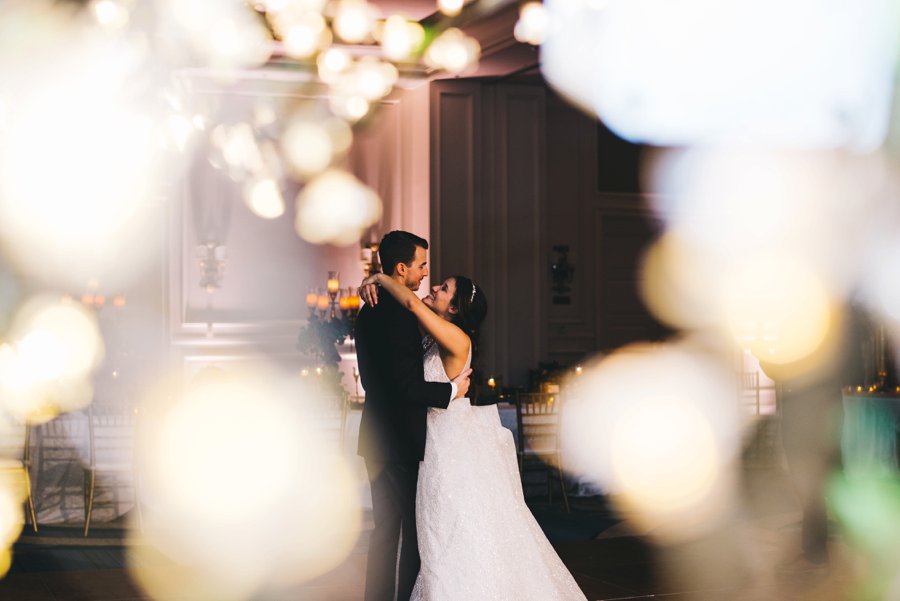 An Elegant Burgundy and Navy Fairytale Orlando Wedding Day via TheELD.com