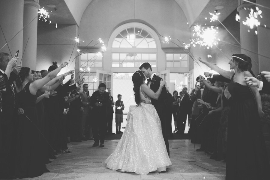 An Elegant Burgundy and Navy Fairytale Orlando Wedding Day via TheELD.com