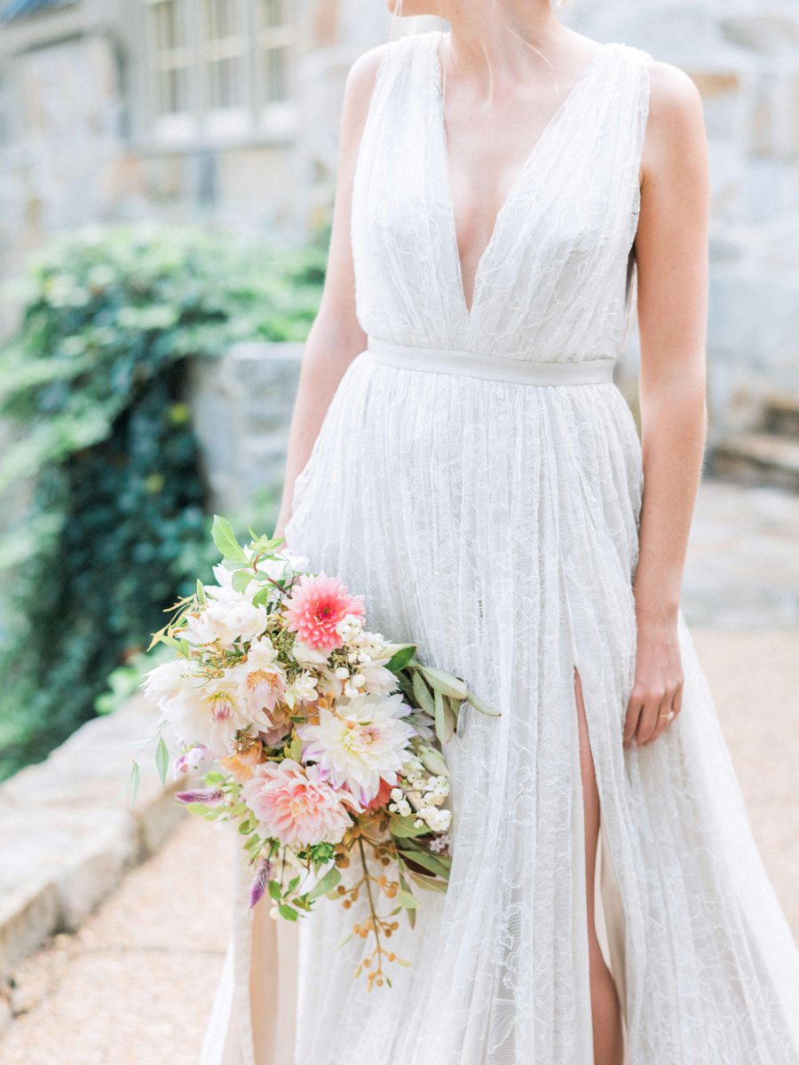 Romantic Ethereal Bridal Portraits via TheELD.com