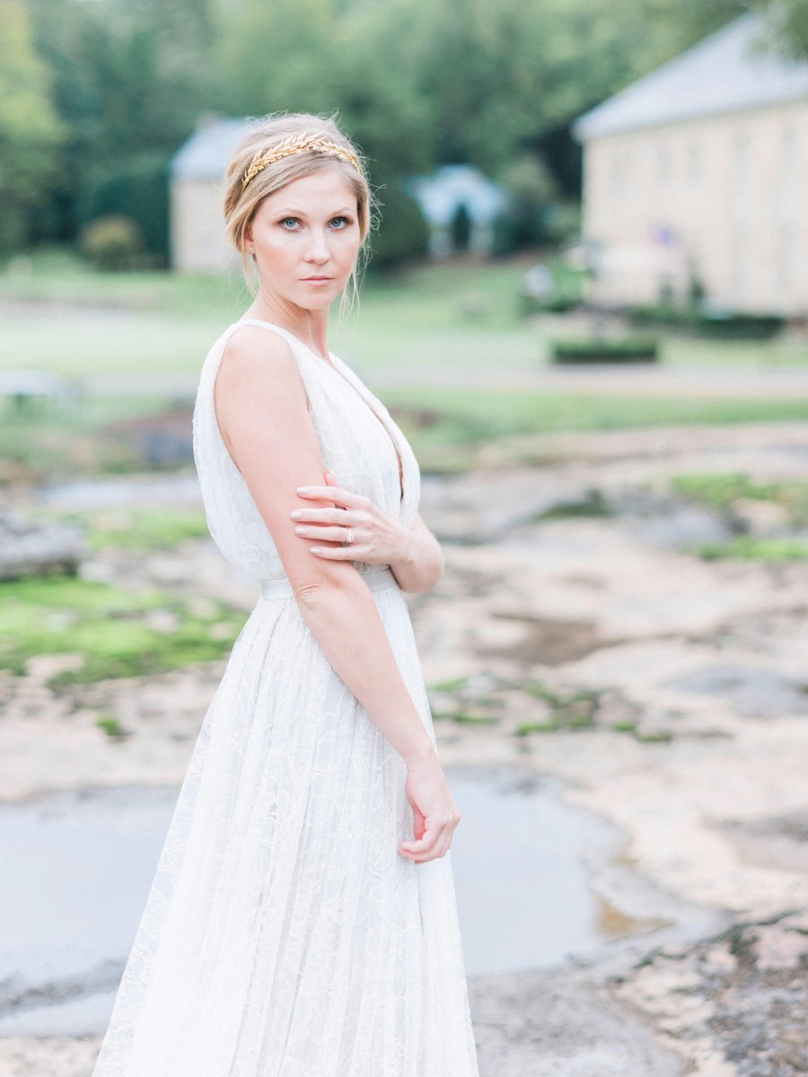 Romantic Ethereal Bridal Portraits via TheELD.com