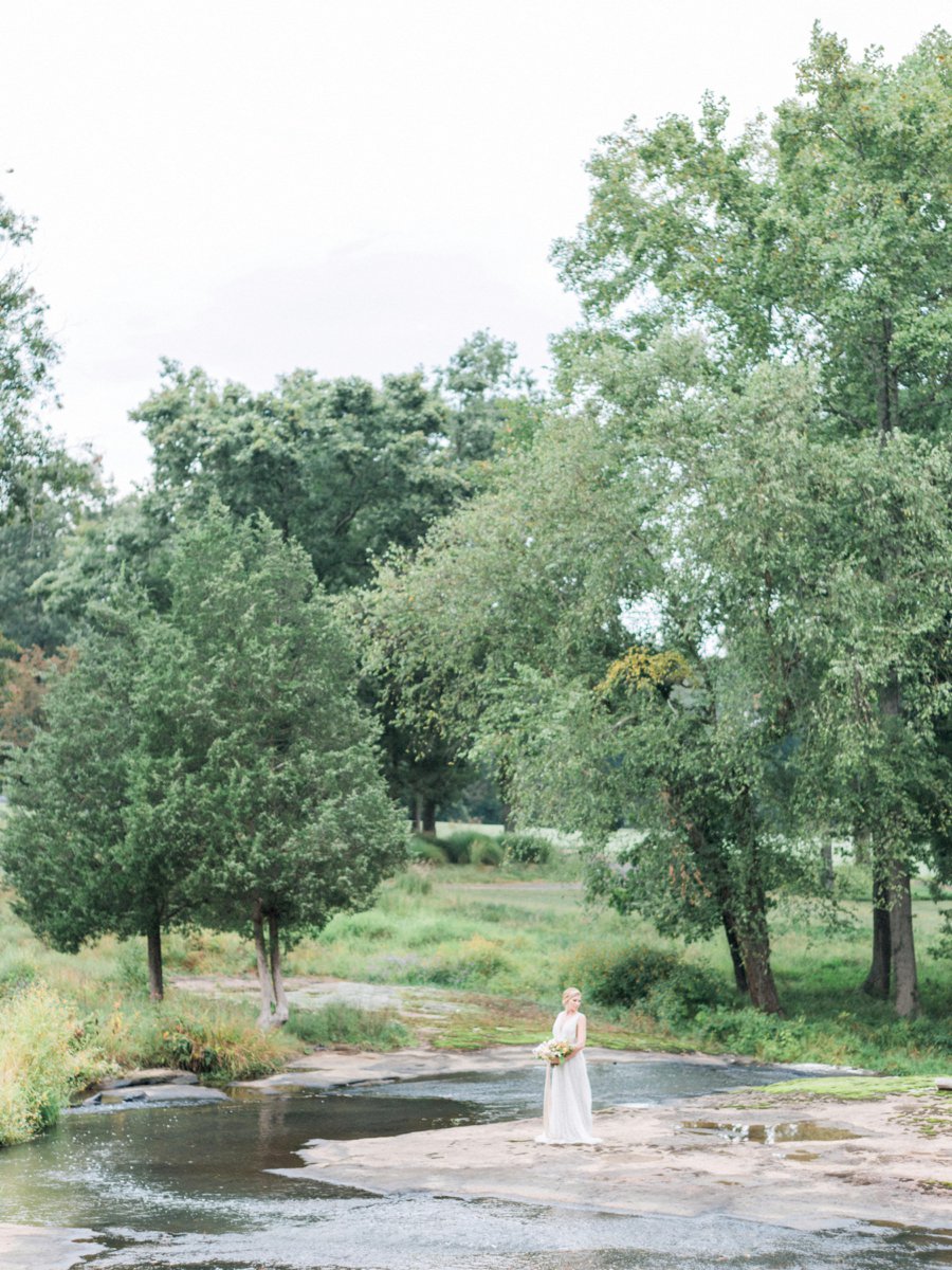 Romantic Ethereal Bridal Portraits via TheELD.com