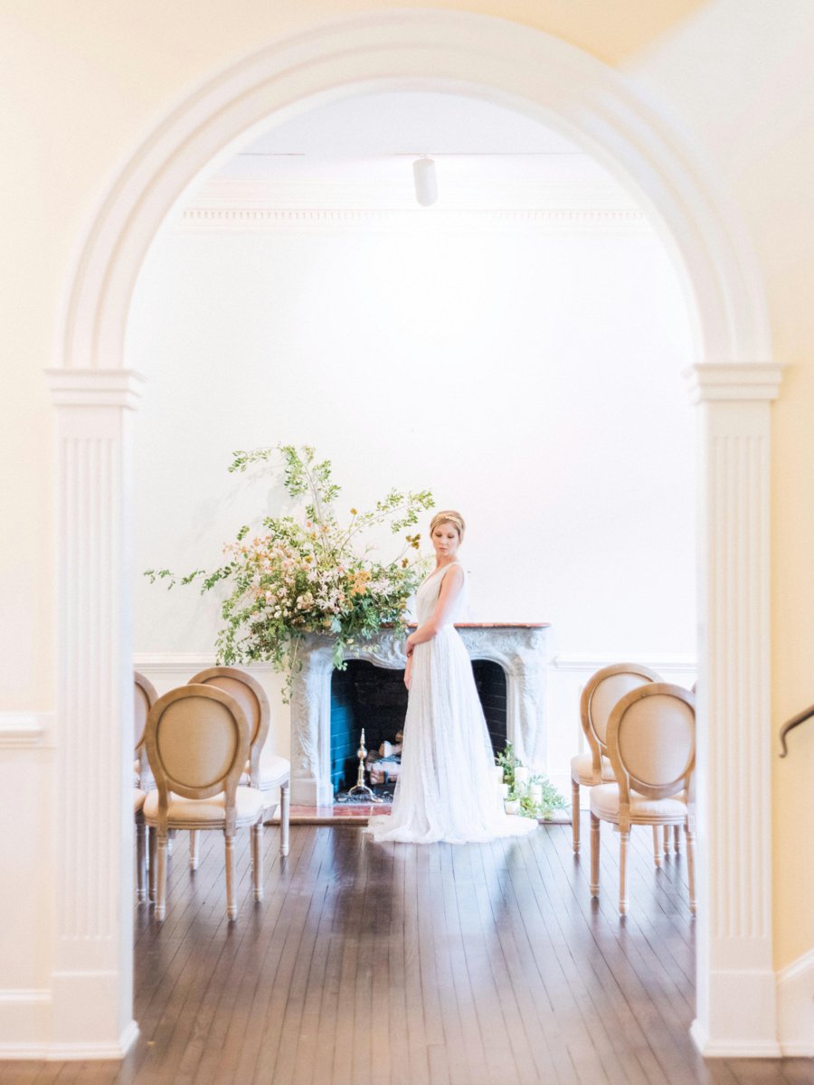 Romantic Ethereal Bridal Portraits via TheELD.com