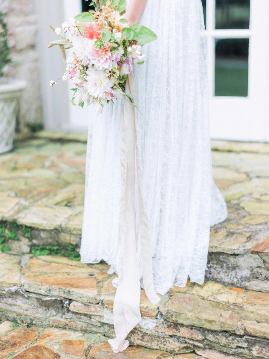 Romantic Ethereal Bridal Portraits via TheELD.com