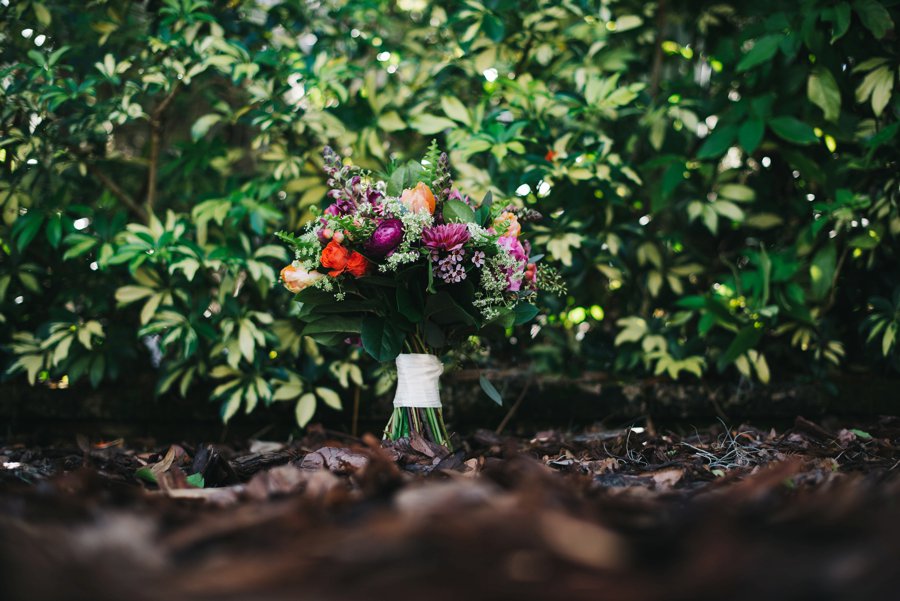 A Colorful Floral Waterfront Central Florida Wedding Day via TheELD.com