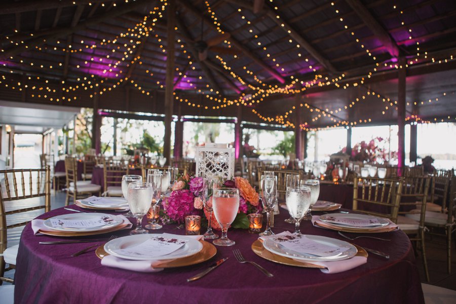 A Colorful Floral Waterfront Central Florida Wedding Day via TheELD.com