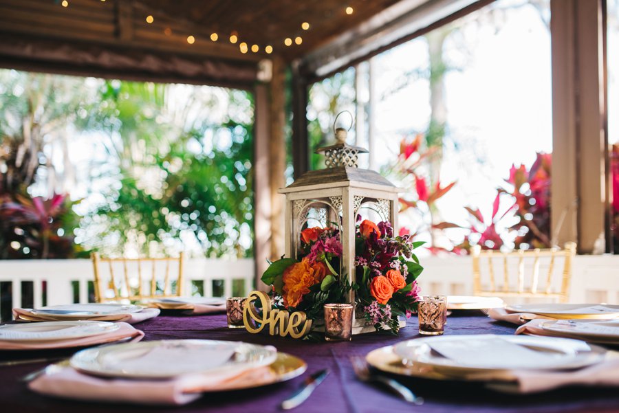 A Colorful Floral Waterfront Central Florida Wedding Day via TheELD.com