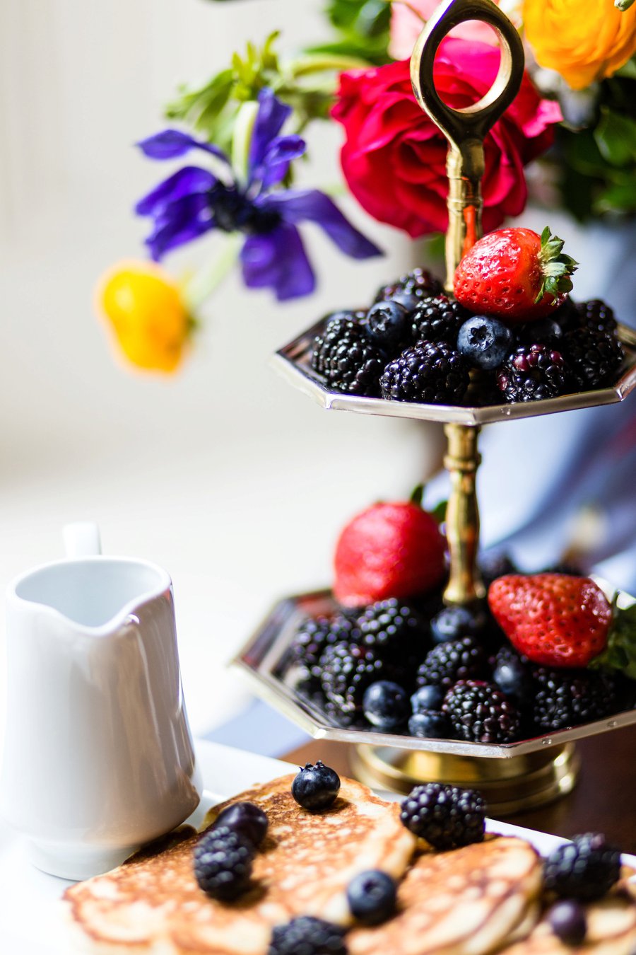 Colorful Brunch Wedding Ideas via TheELD.com