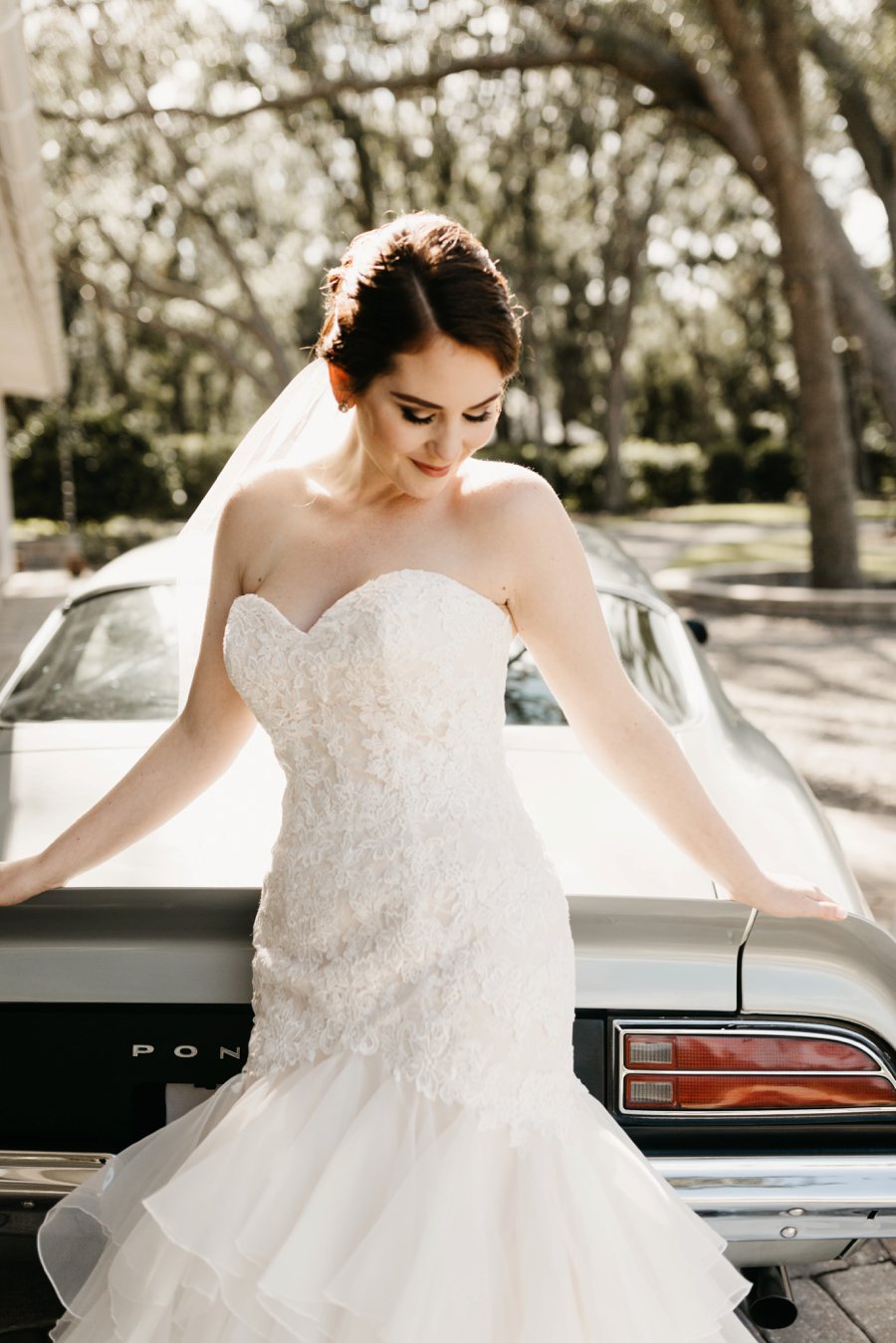 An Elegant Peach & Rose Jacksonville Wedding via TheELD.com