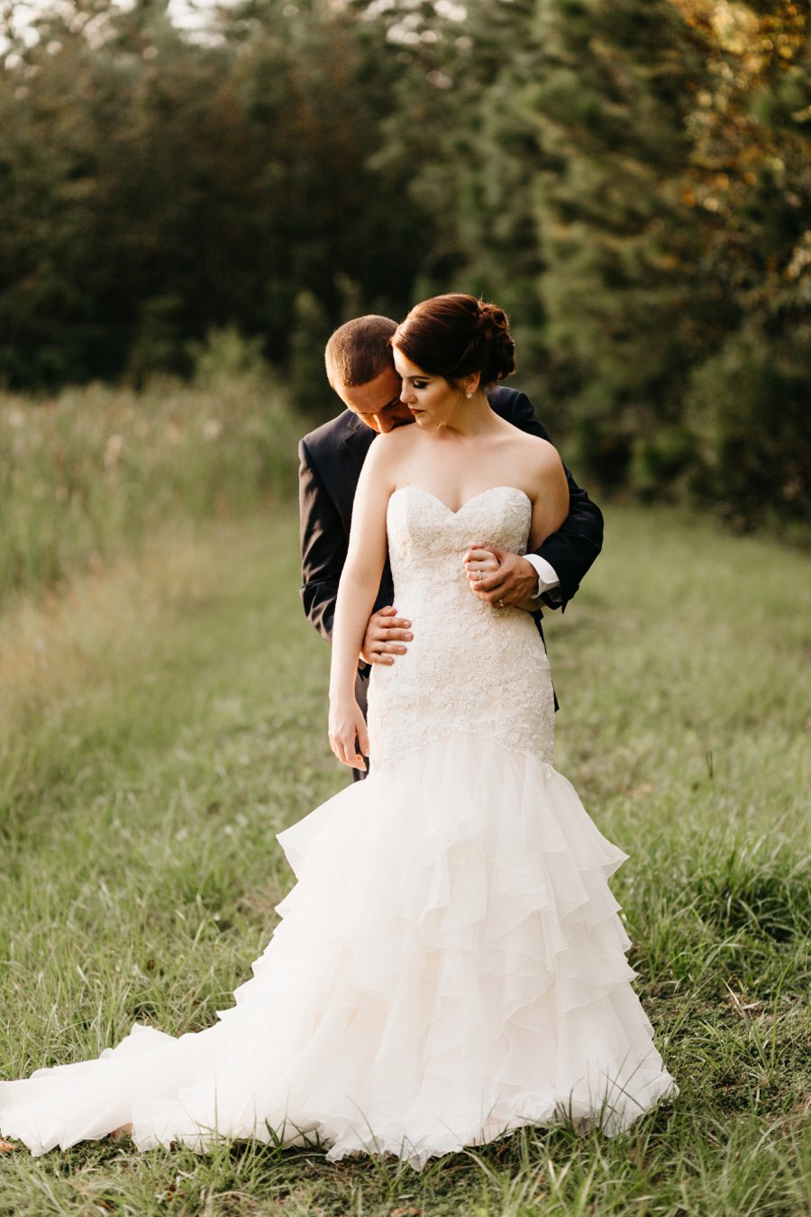 An Elegant Peach & Rose Jacksonville Wedding via TheELD.com