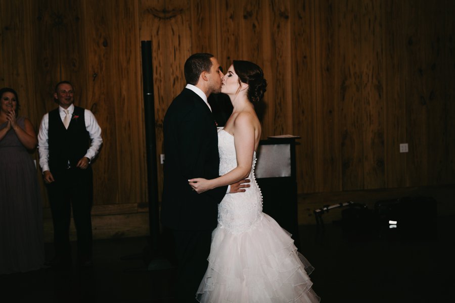 An Elegant Peach & Rose Jacksonville Wedding via TheELD.com