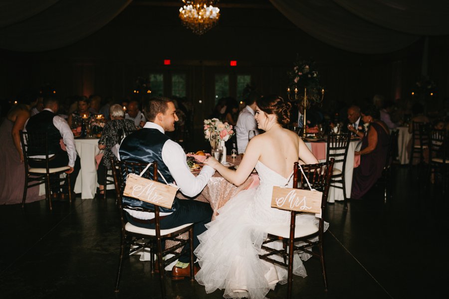 An Elegant Peach & Rose Jacksonville Wedding via TheELD.com