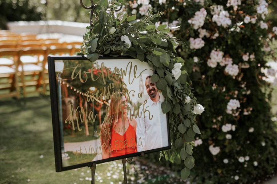 A Classic Green & White Coastal California Wedding Day via TheELD.com