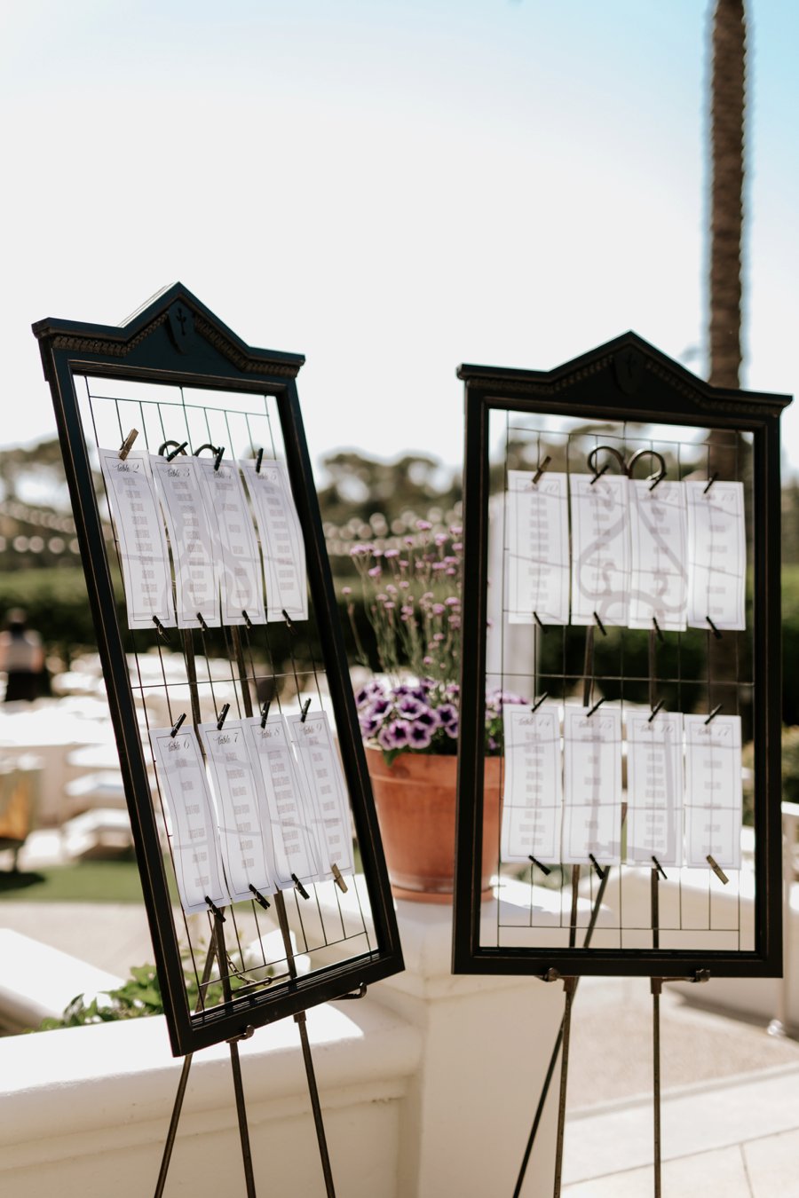 A Classic Green & White Coastal California Wedding Day via TheELD.com