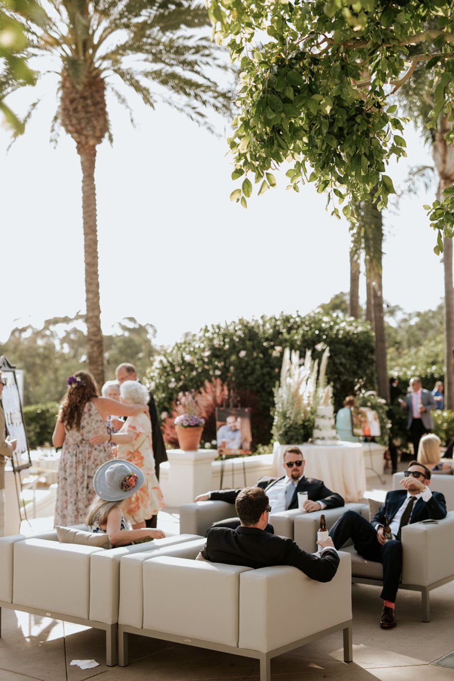 A Classic Green & White Coastal California Wedding Day via TheELD.com