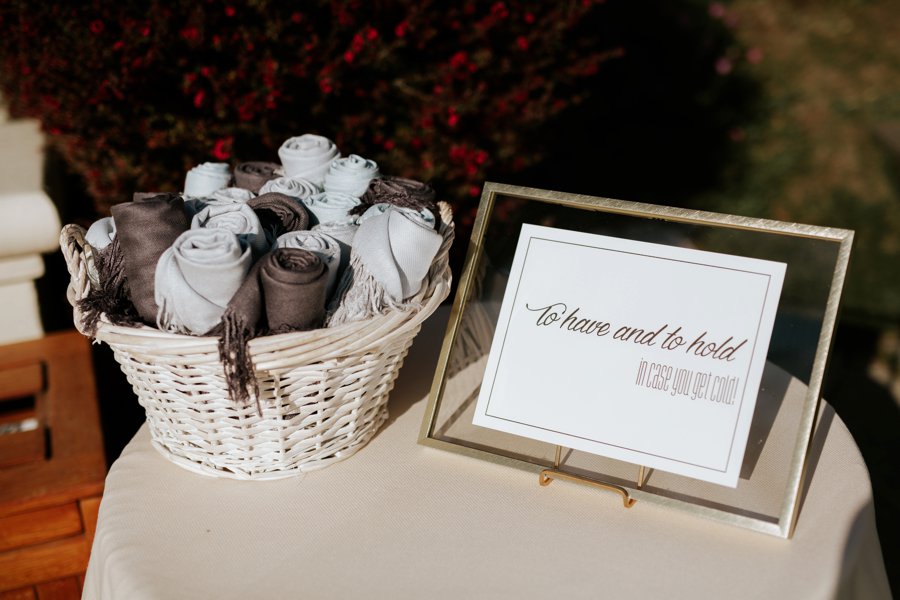 A Classic Green & White Coastal California Wedding Day via TheELD.com