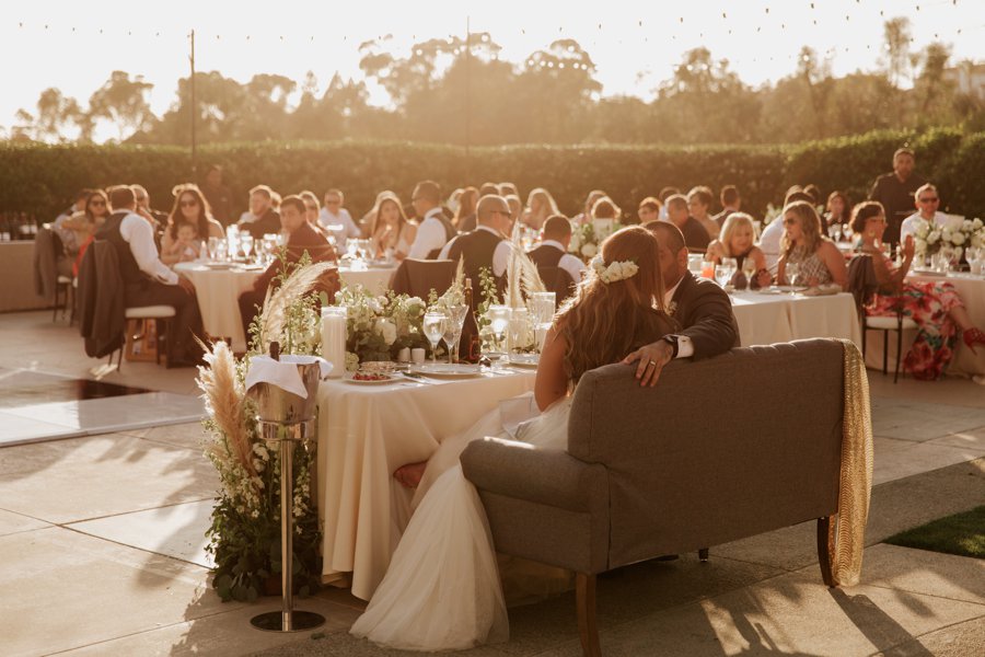 A Classic Green & White Coastal California Wedding Day via TheELD.com