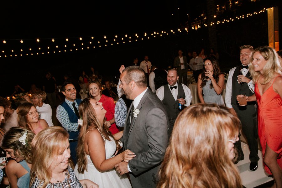 A Classic Green & White Coastal California Wedding Day via TheELD.com