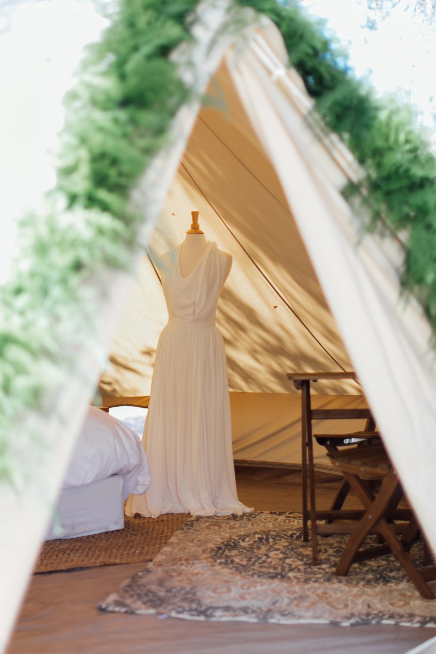 A Colorful & Whimsical Glamping Wedding Weekend via TheELD.com