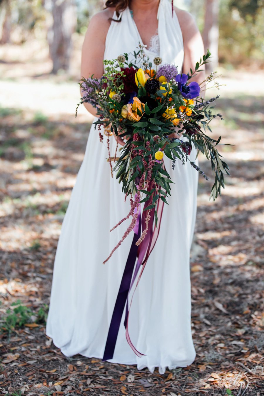 A Colorful & Whimsical Glamping Wedding Weekend via TheELD.com