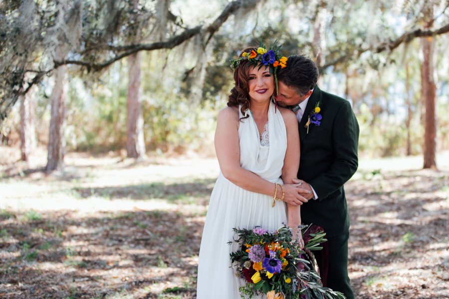 A Colorful & Whimsical Glamping Wedding Weekend via TheELD.com