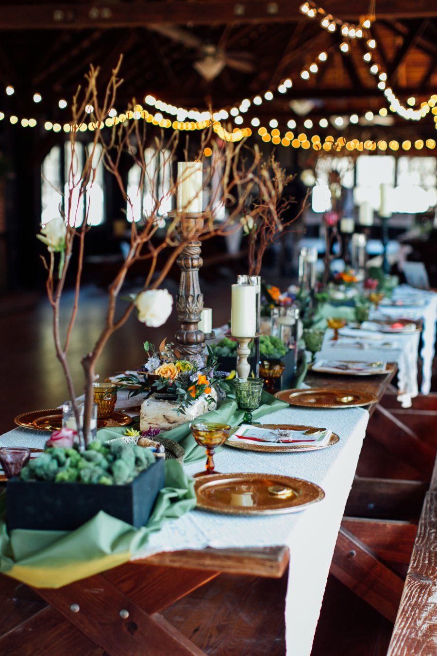 A Colorful & Whimsical Glamping Wedding Weekend via TheELD.com